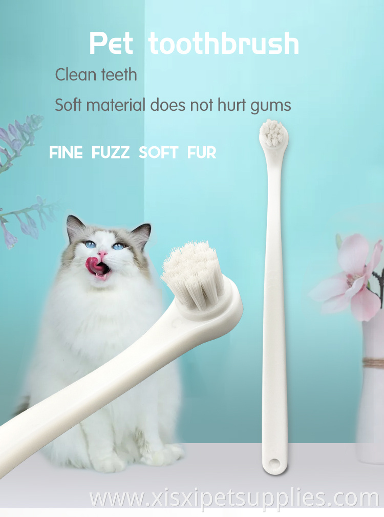 Wholesale High Quality New Arrival Soft Brushing Pet Dog Toothbrush